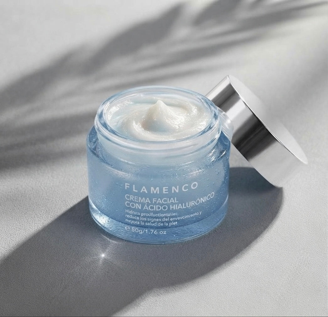 Crema Facial Ácido Hialuronico Flamenco