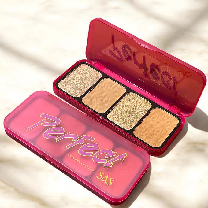 Paleta Sparkle Contorno e iluminador SAS