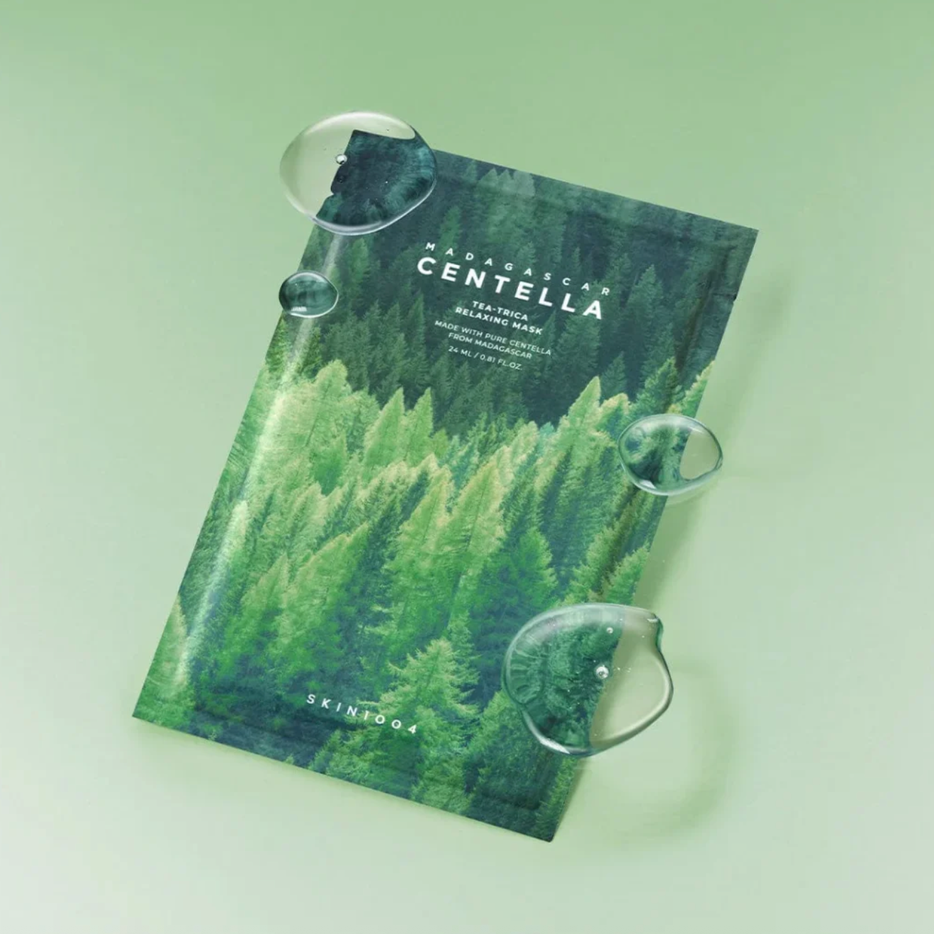 Mascarilla Facial Calmante Centella Tea-Trica Relaxing Mask Skin1004 - 1 Unidad