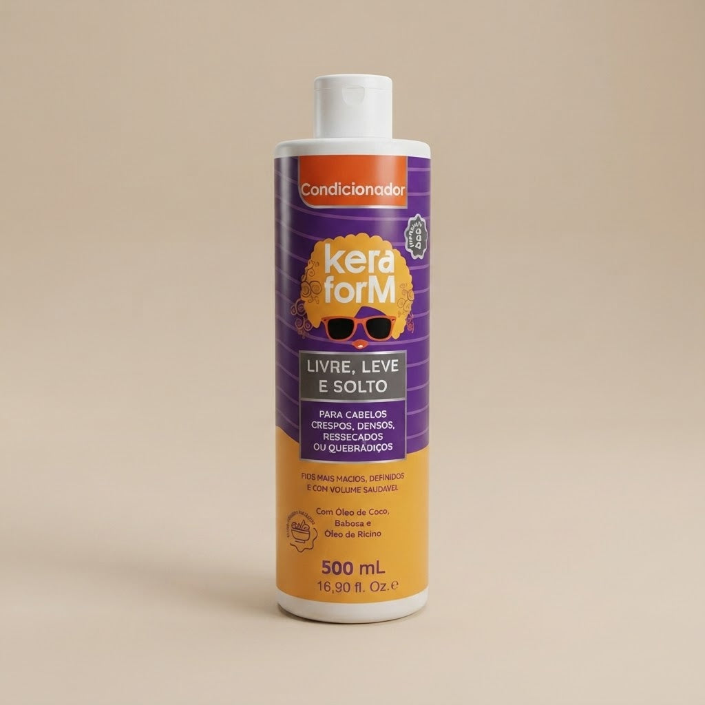 Acondicionador Libre, Ligero y Suave 500ml KeraForm