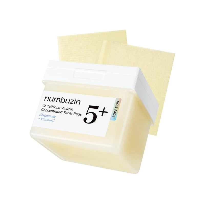 Tónico en Pads No. 5 Glutathione Vitamin Concentrated Numbuzin