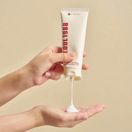 Crema Facial Snail Mucin 93% + Rice 100ml Seoul 1988
