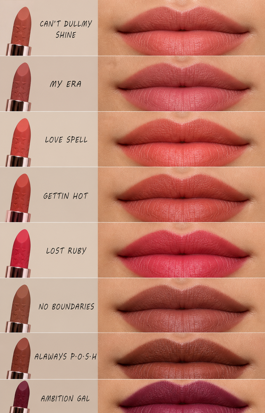 Labial en Barra Shiny Velvet Perfection Febble