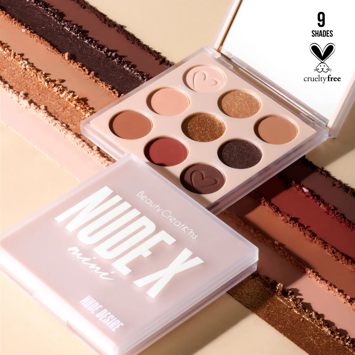 Paleta de Sombra Nude X Mini Desire Beauty Creations