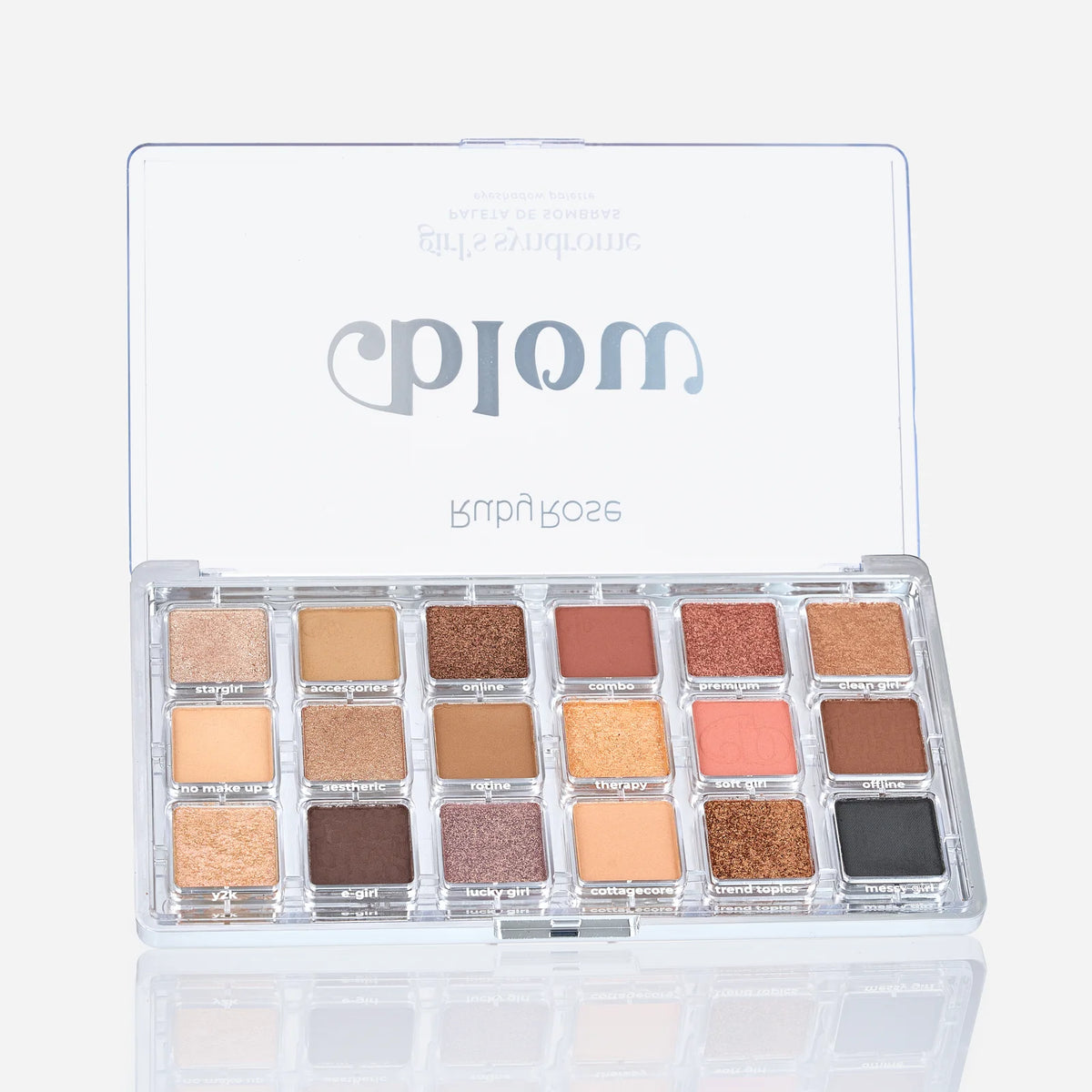 Paleta de Sombras Girls Syndrome 18 tonos Ruby Rose