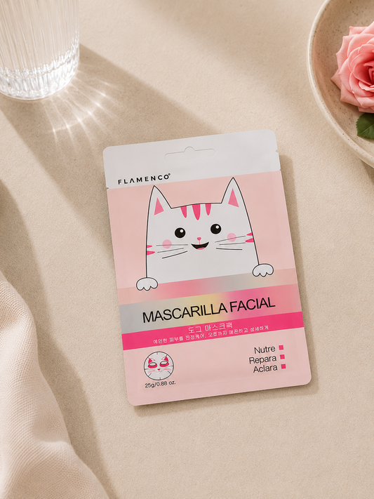 Mascarilla Facial Ultra Hidratante Cat Flamenco - 1 unidad