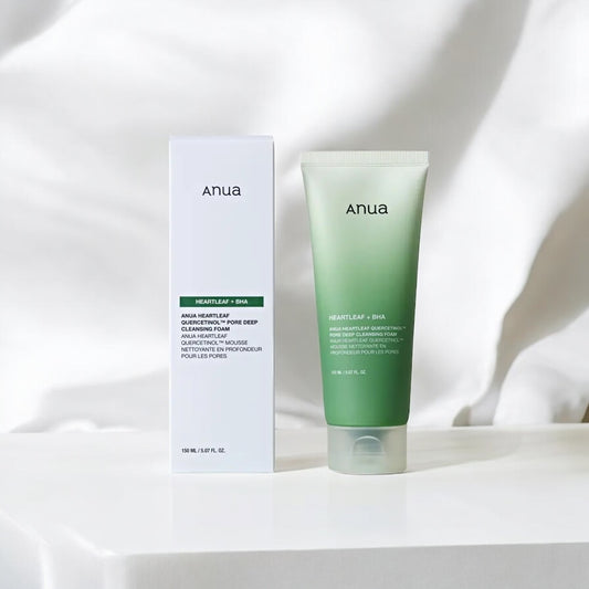 Jabón Facial Heartleaf Quercetinol Cleansing Foam 150ml ANUA
