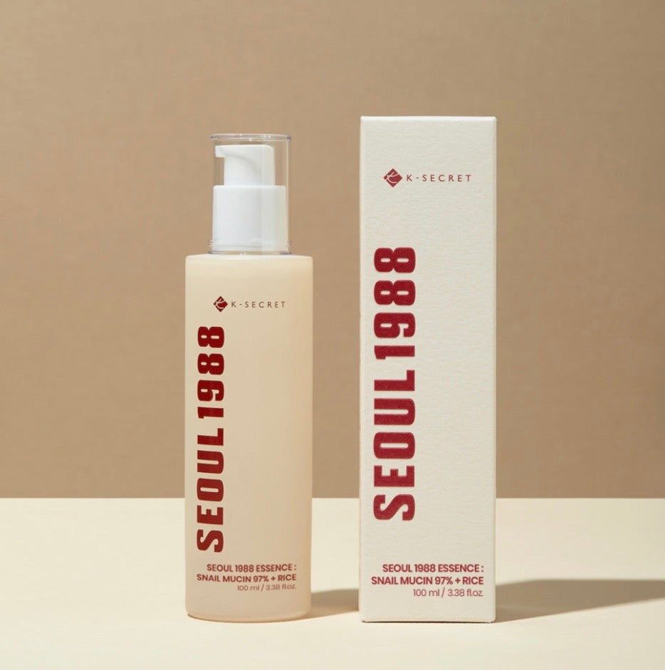 Esencia Snail Mucin 97% + Rice 100ml Seoul 1988