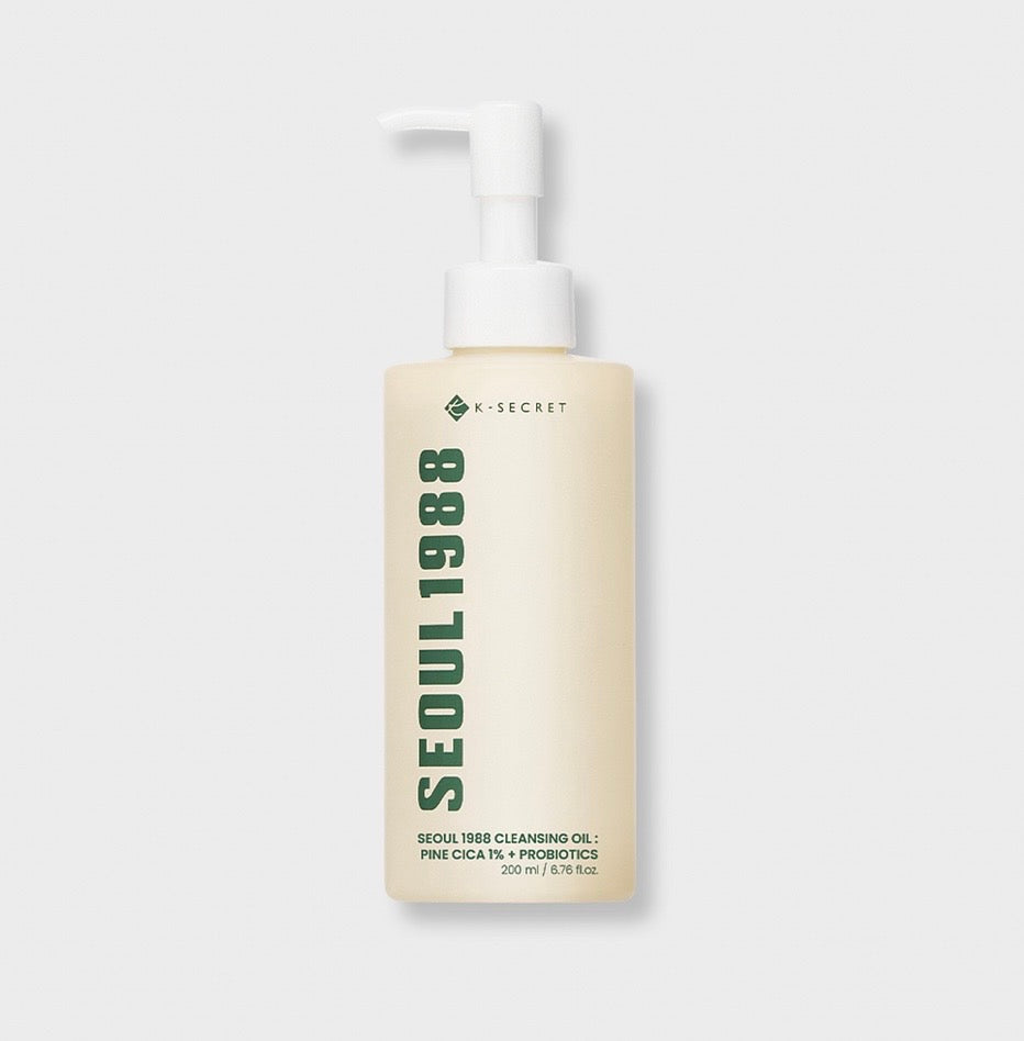 Cleansing Oil Pine Cica 1% + Probiótico 200ml Seoul 1988