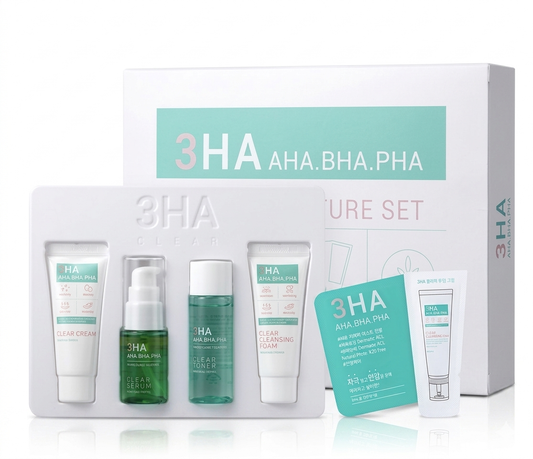 3HA Clear Set Miniatura 5 Productos Esfolio