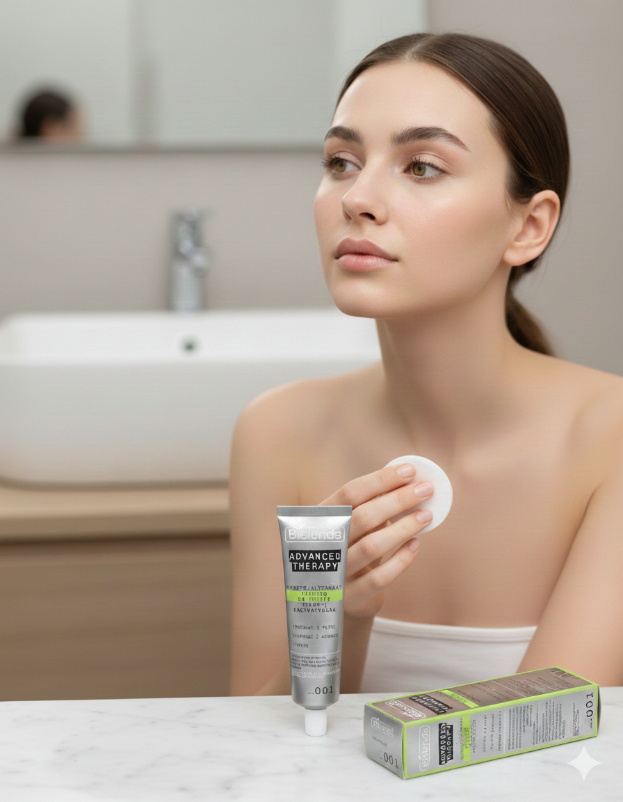 Advanced Therapy Exfoliante facial especializado Terapia Enzimática Piel Grasa 30ml Bielenda