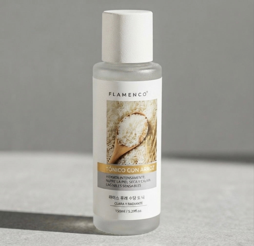 Tónico Facial Extracto de Arroz 150ml Flamenco