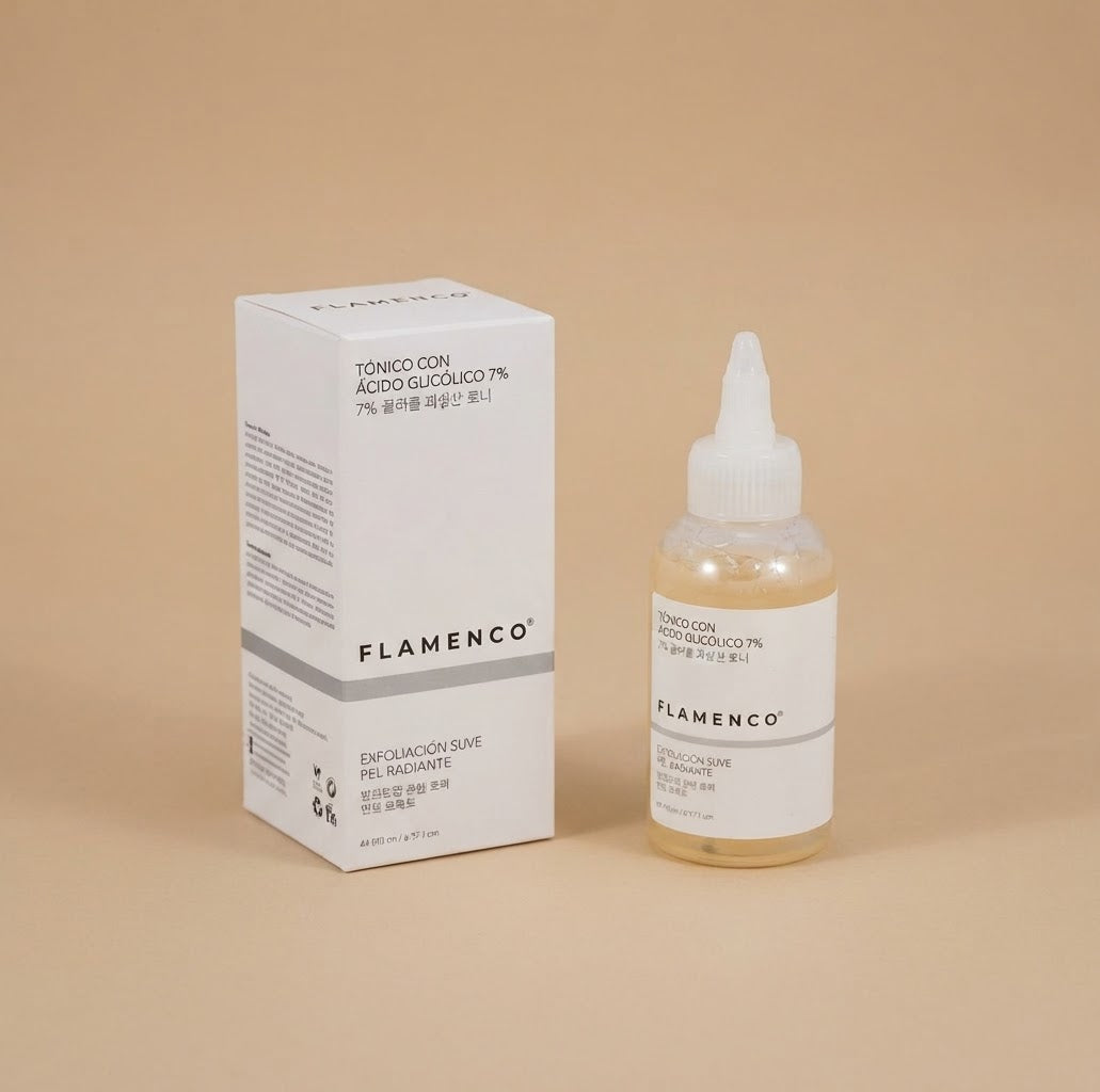 Tónico Exfoliante Ácido Glicolico 7% Flamenco