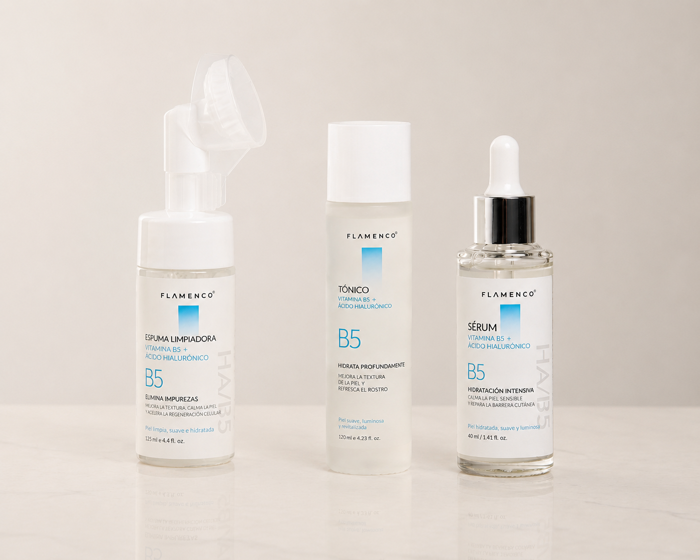 Linea Express Vitamina B5 Flamenco - 3 Productos