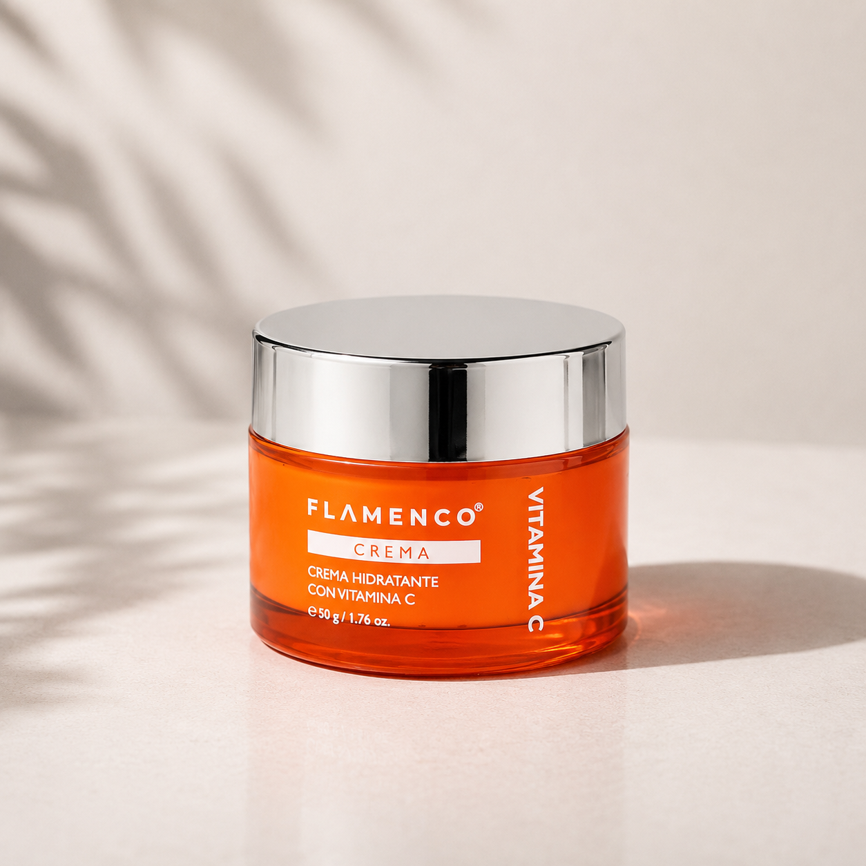 Crema Facial Hidratante Vitamina C 50ml Flamenco