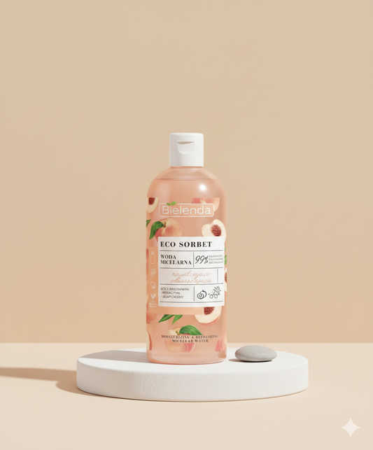 Agua Micelar Hidratante y Nutritiva Melocotón 500ml Bielenda
