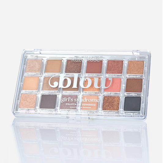 Paleta de Sombras Girls Syndrome 18 tonos Ruby Rose