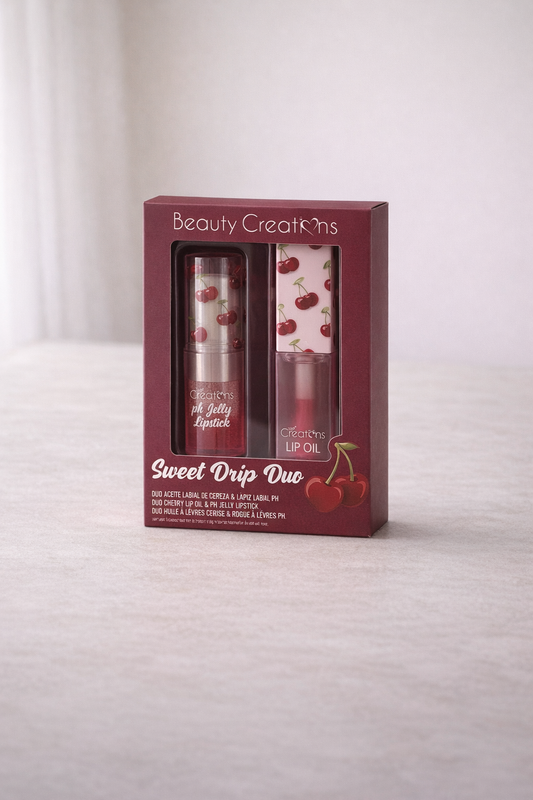 Sweet Drip Duo Cherry Lip Oil & Ph Jelly Lipstick Beauty Creations