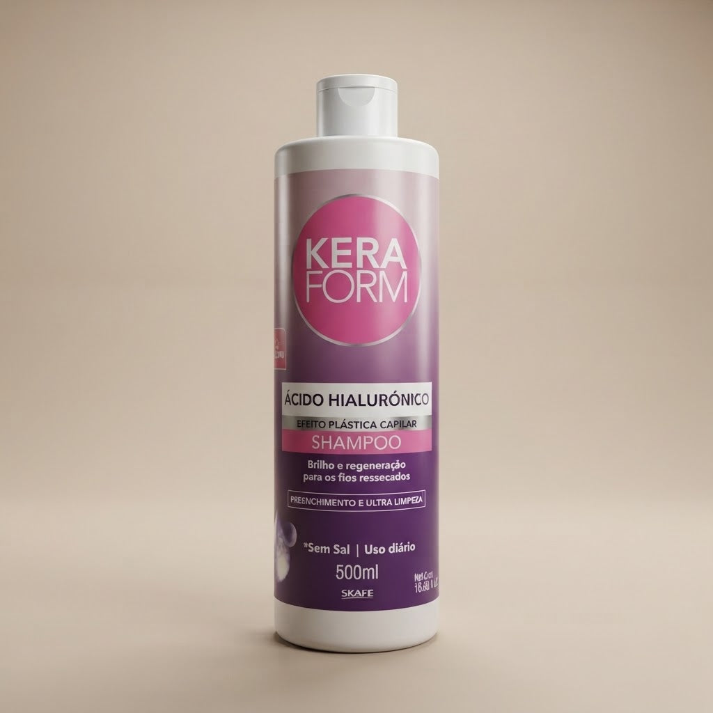 Shampoo Ácido Hialurónico 500ml KeraForm