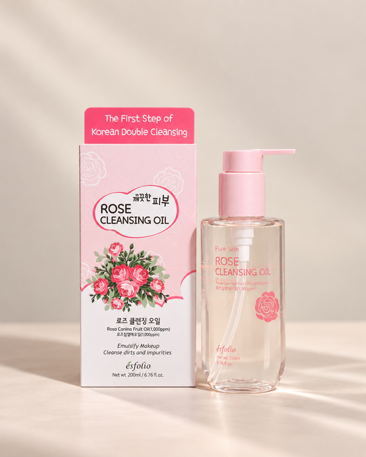 Cleansing Oil Rosas Esfolio