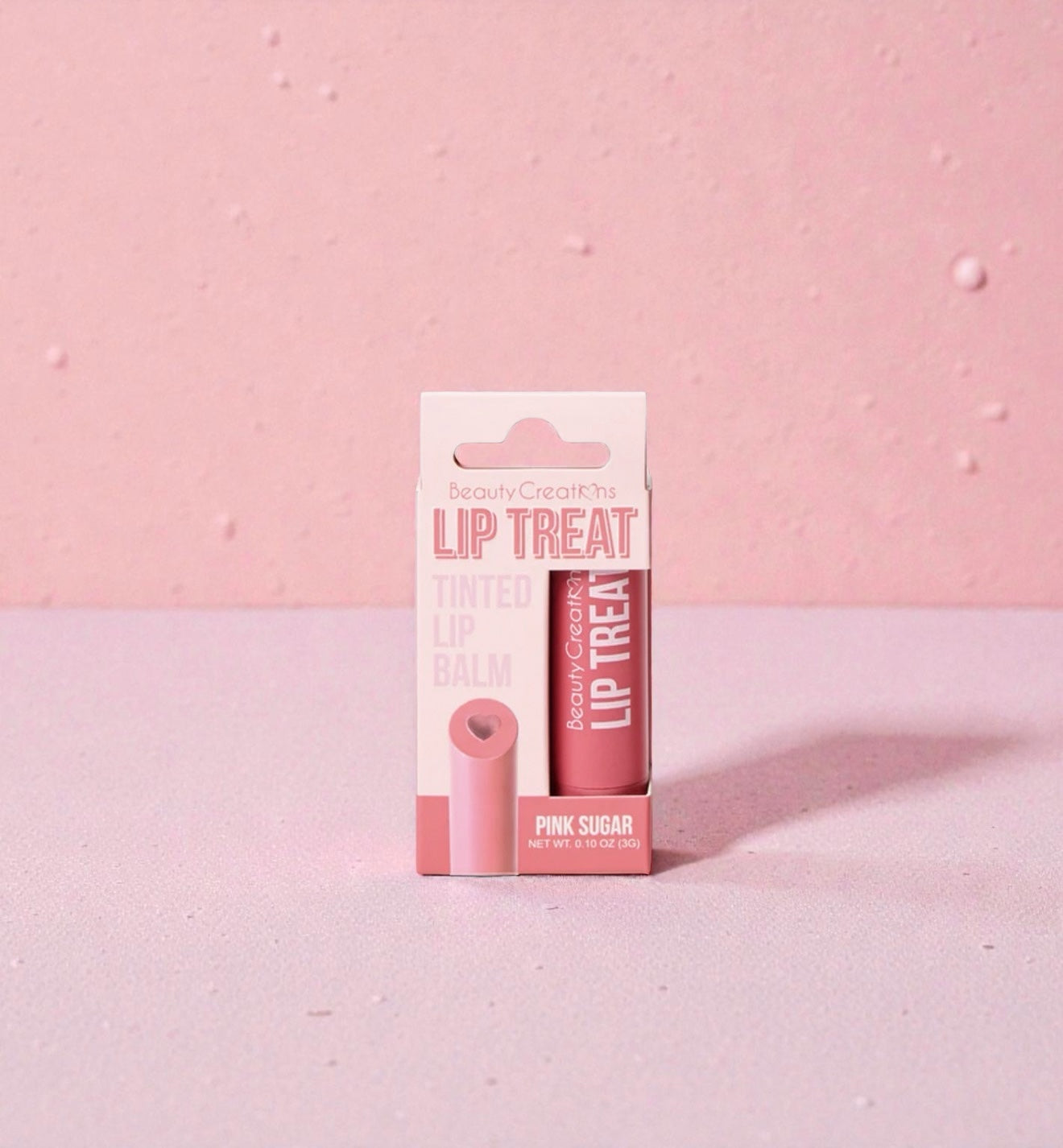 Lip Tread Tinted Lip Balm Pink Sugar Beauty Creations