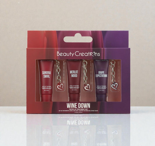 Set de Labios Tinted Lip Treatment Set WINE DOWN Beauty Creations
