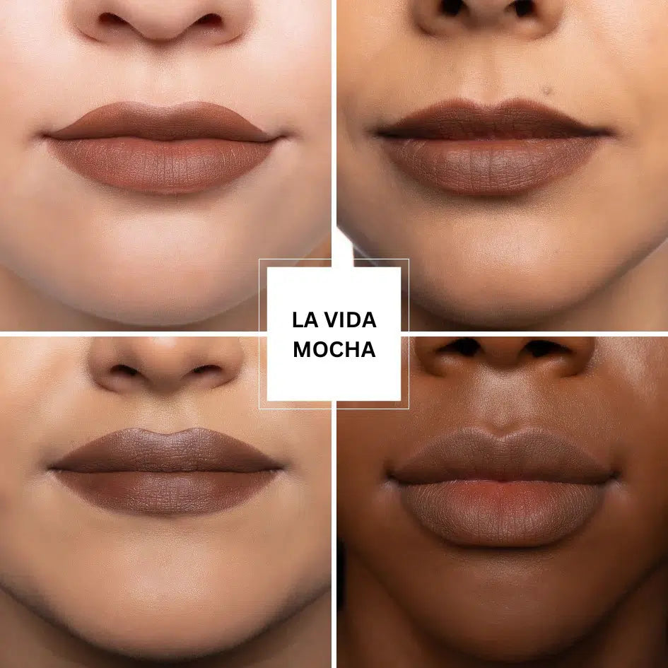 Set Lápiz Delineador de Labios de Madera Nude Beauty Creations