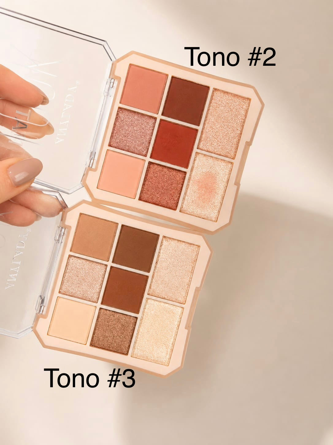 Paleta de Sombra + Iluminador Anylady