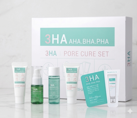 3HA Clear Set Miniatura 5 Productos Esfolio