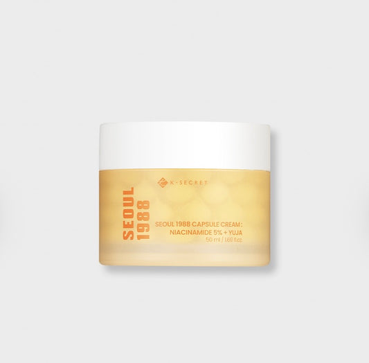 Crema Facial Capsule Cream Niacinamide 5% + Yuja 50ml Seoul 1988
