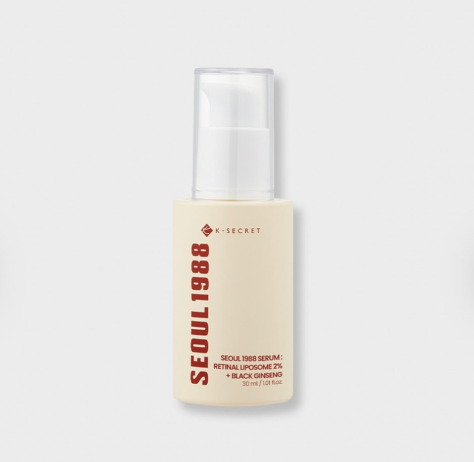 Serum Facial Retinal Liposome 2% + Black Ginseng 30ml Seoul 1988
