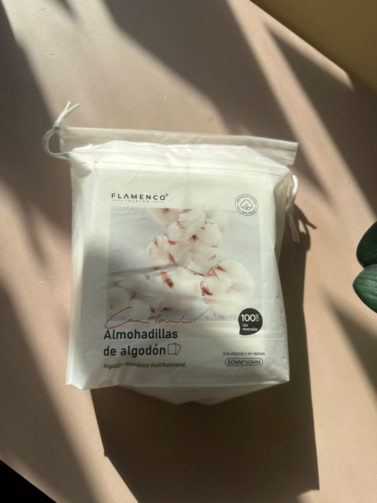 Pack de Algodón en pads 100unid Flamenco