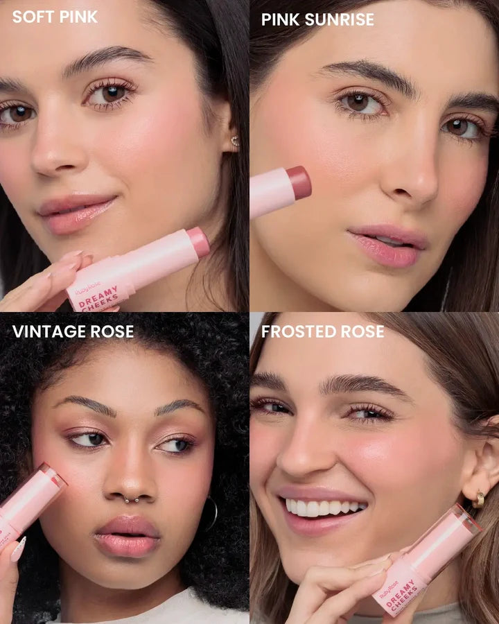 Rubor Cremoso en Barra Dreamy Cheeks Ruby Rose