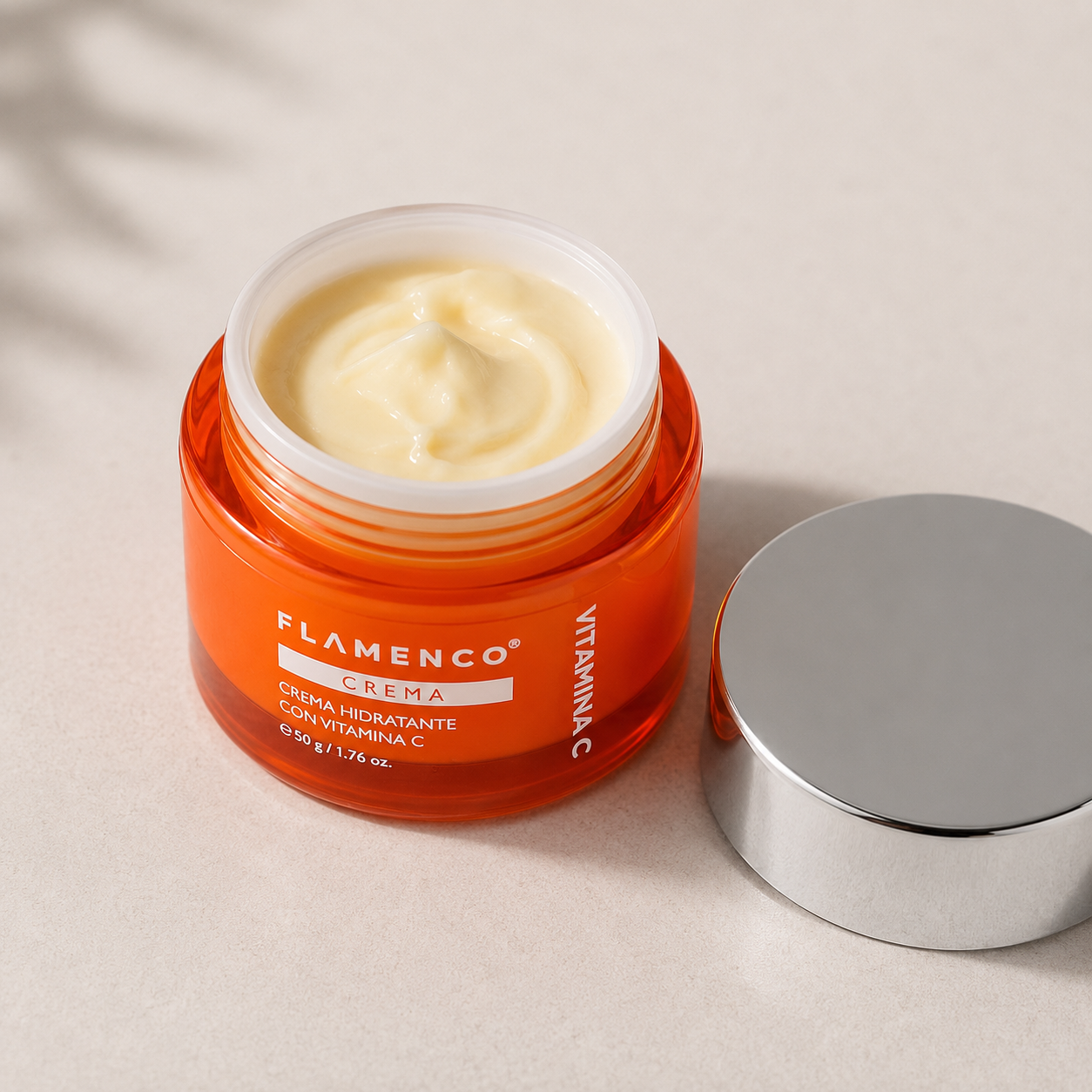 Crema Facial Hidratante Vitamina C 50ml Flamenco