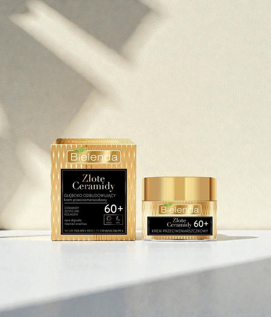 CERAMIDAS DE ORO Crema Facial Reconstructora Profunda Bielenda