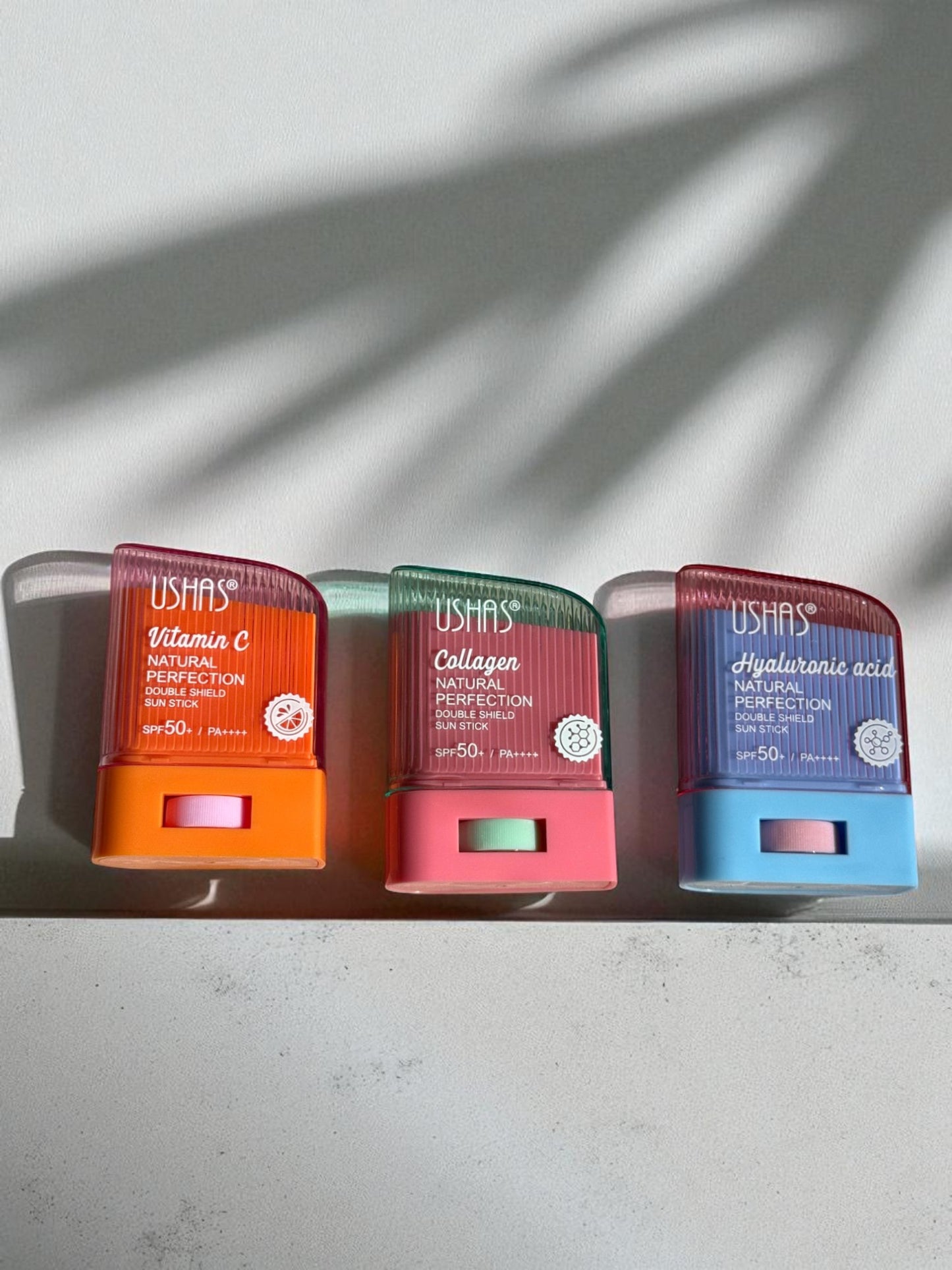 Protector solar en barra Vitamina C spf50+++ pa+++ Ushas