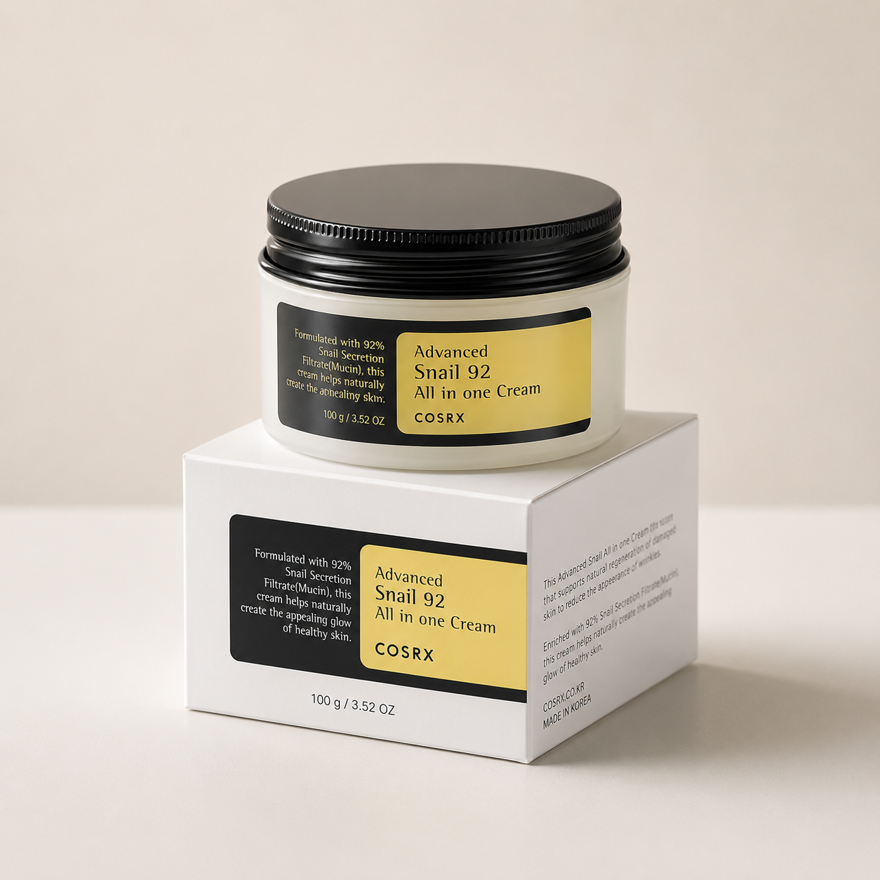 Crema Facial Mucina Caracol Cosrx