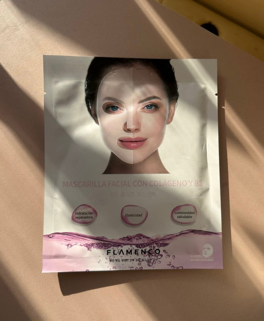Mascarilla Facial Hidrogel Flamenco