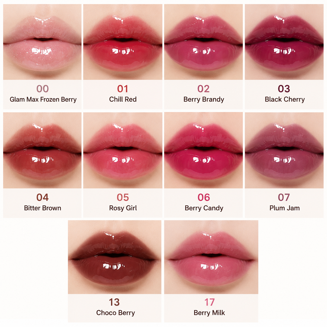 Aceite de Labios Juicy Berry Tocobo