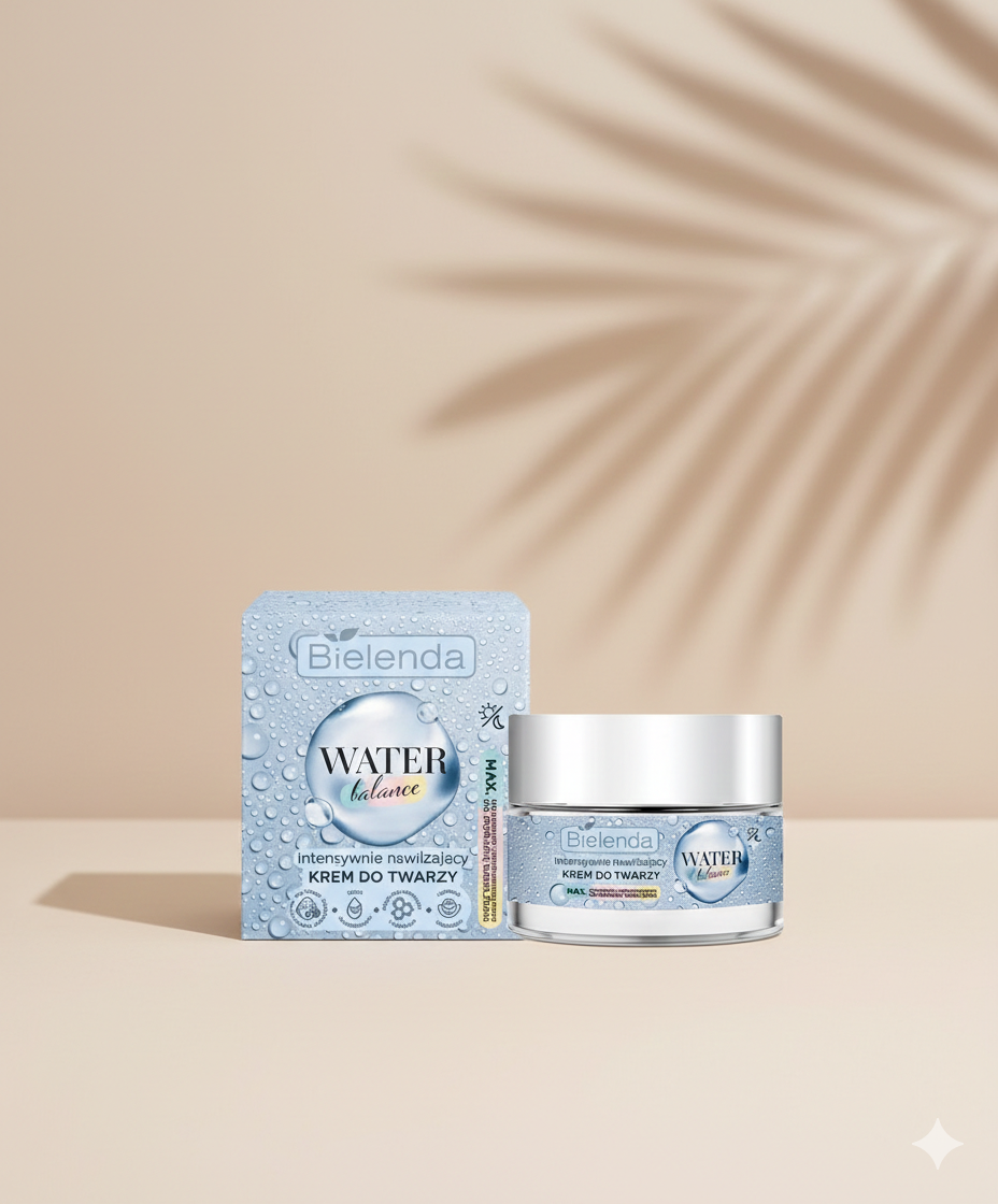 Water Balance Crema Facial Hidratante Intensiva 50ml Bielenda