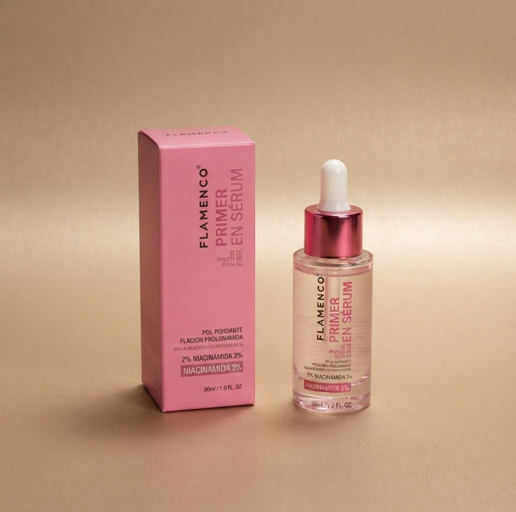 Primer en Serum con  Niacinamida 2% Flamenco