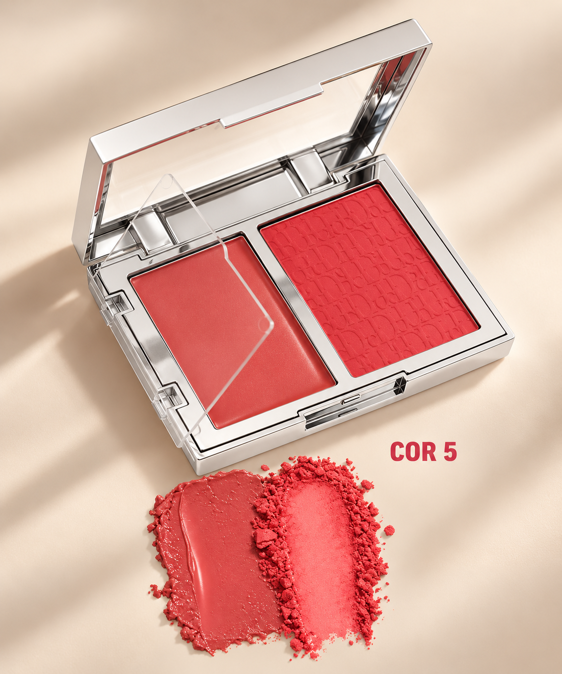 Rubor Dúo Whatever Crema + Polvo Ruby Rose