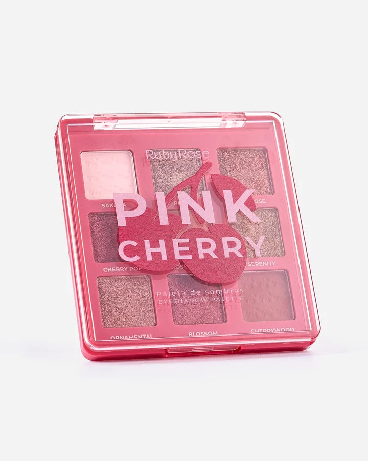 Paleta de Sombra Pink Cherry Ruby Rose