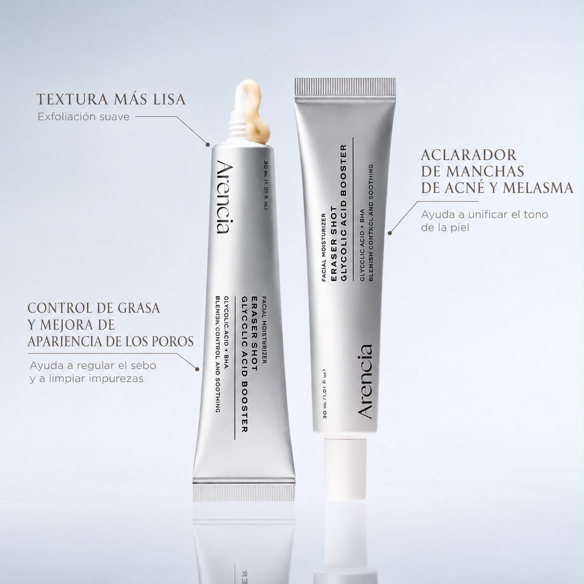 Serum Ácido Glicolico Eraser Shot 30ml Arencia