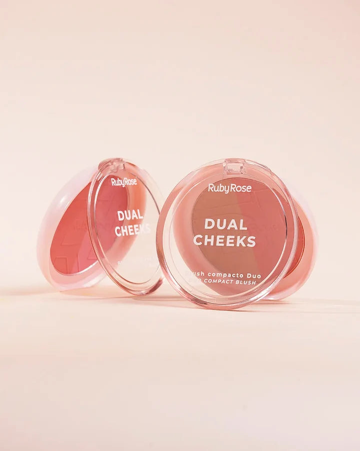 Rubor Dual Cheeks Ruby Rose