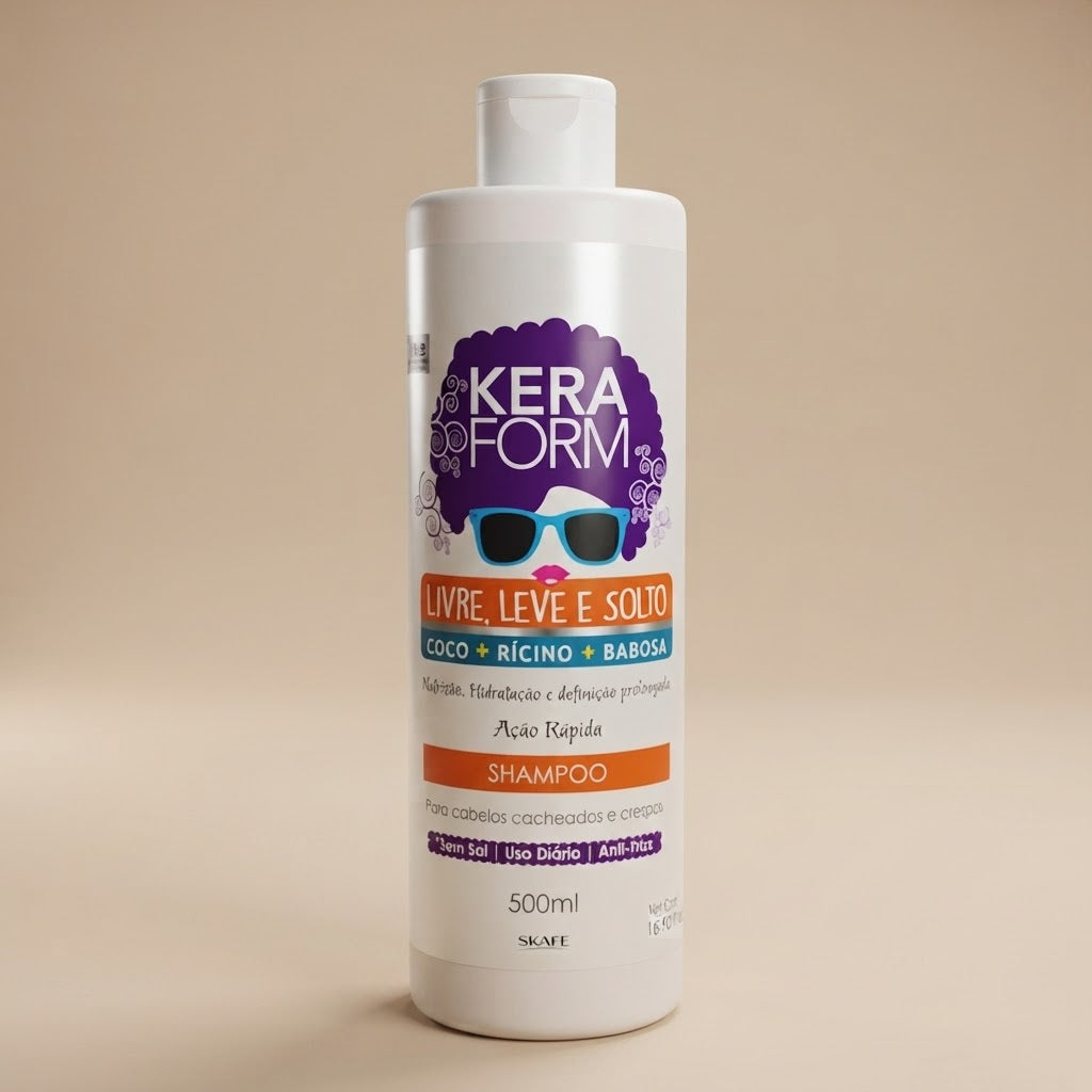 Shampoo Libre, Ligero y Suave 500ml KeraForm
