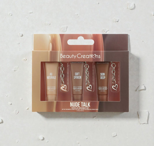 Set de Labios Tinted Lip Treatment Set NUDE TALK Beauty Creations