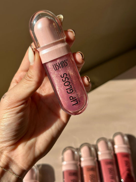Lip Gloss Hidratante con Color Ushas