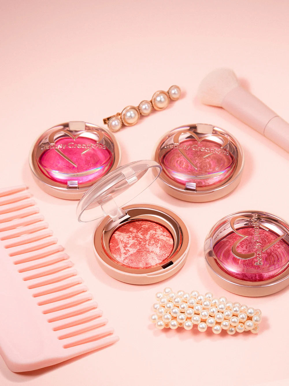 Rubor Compacto Mineralized Marble Beauty Creations