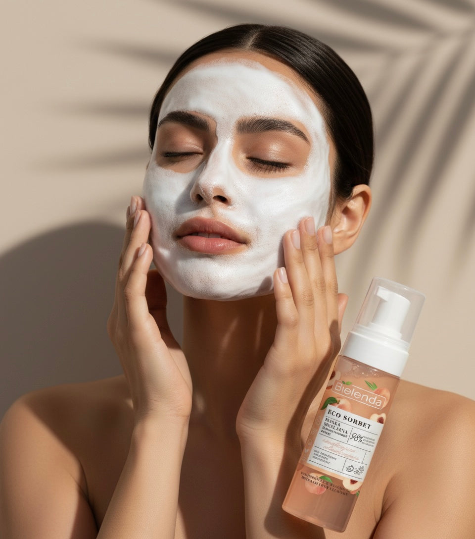 Melocotón Espuma Limpiadora Micelar Hidratante Y Refrescante 150ml Bielenda